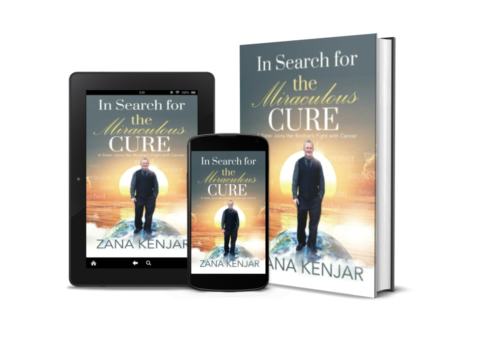 In Search for Miraculous cure is loaded with simple ways, plans and tricks to help your loved one or anyone suffering. True inspiration for anyone that has not only dealt with cancer, but has gone through anything difficult. It's mental, emotional, heart wrenching journey of a cancer patient fighting with positive belief. In Search for Miraculous Cure is a deeply emotional and motivating journey through poetry of a sister in search for something beyond what we can see, to cure her younger brother. She offers loving suggestions on how to allow your effected loved one to still enjoy everyday life. Every being possessing energy is called upon to help, send positivity and healing to her brother and to anyone who is suffering. Zana details how she continually plans adventures and events to help keep her brother hopethriving including a trip to their homeland Macedonia. With never ending positivity, faith andhope Zana aids in her brothers healing and prays her words may help others ease their suffering.